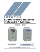 Tài Liệu Biến Tần Hitachi SJ300 Manual