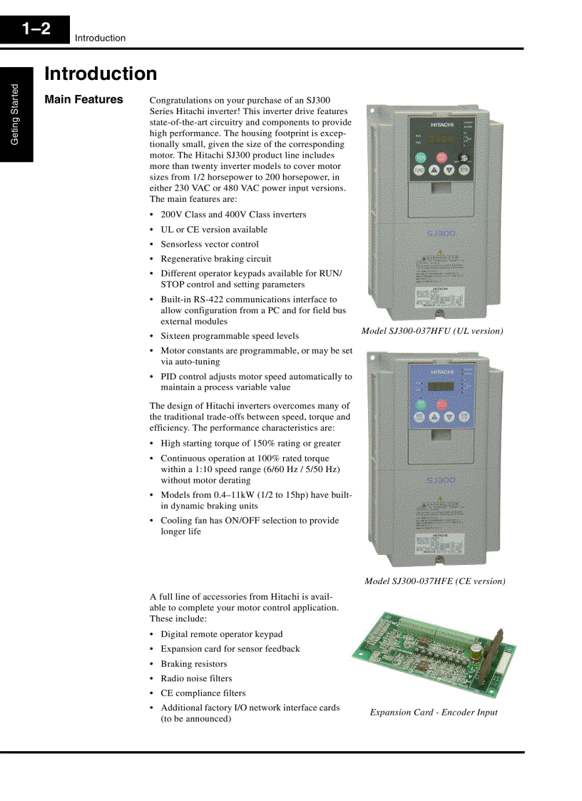 image for page Tài Liệu Biến Tần Hitachi SJ300 Manual