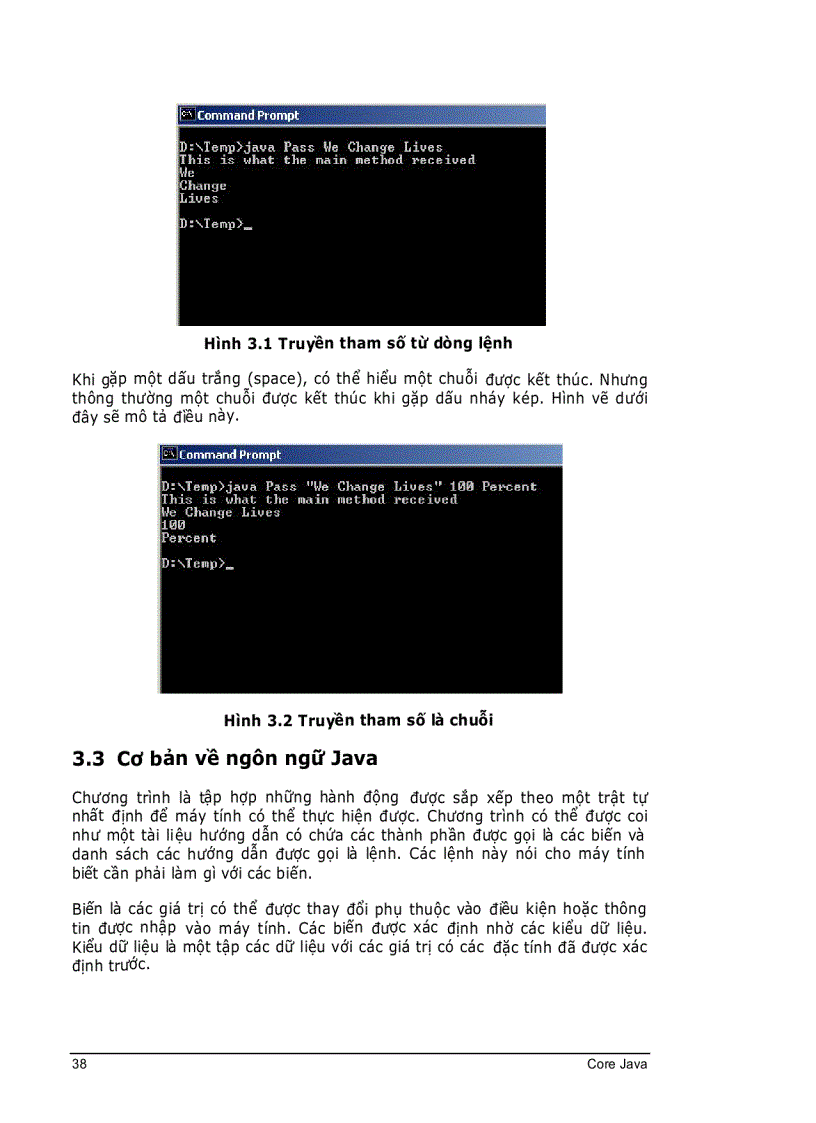 image for page CoreJava Chương 3 Nền tảng của ngôn ngữ Java