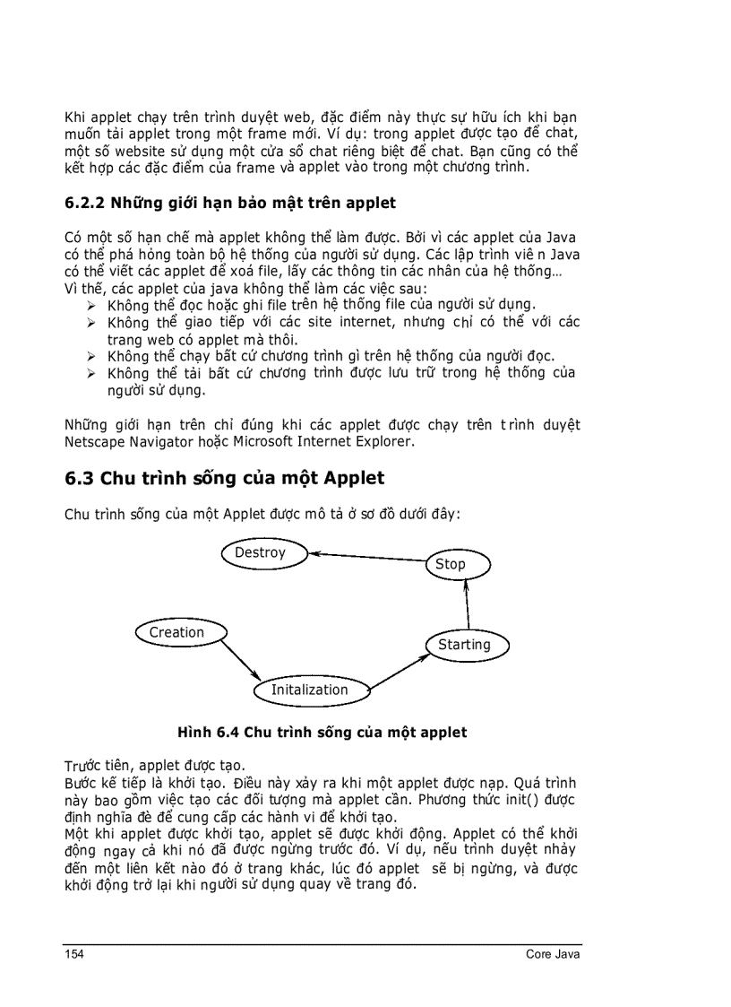 image for page CoreJava Chương 6 Applets