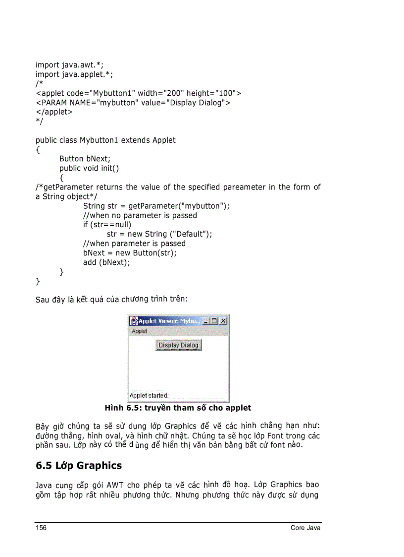 image for page CoreJava Chương 6 Applets
