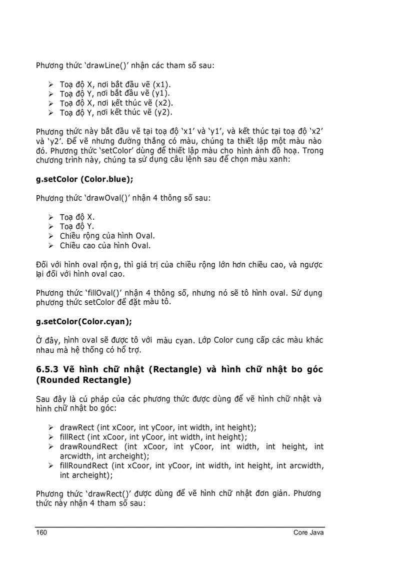 image for page CoreJava Chương 6 Applets