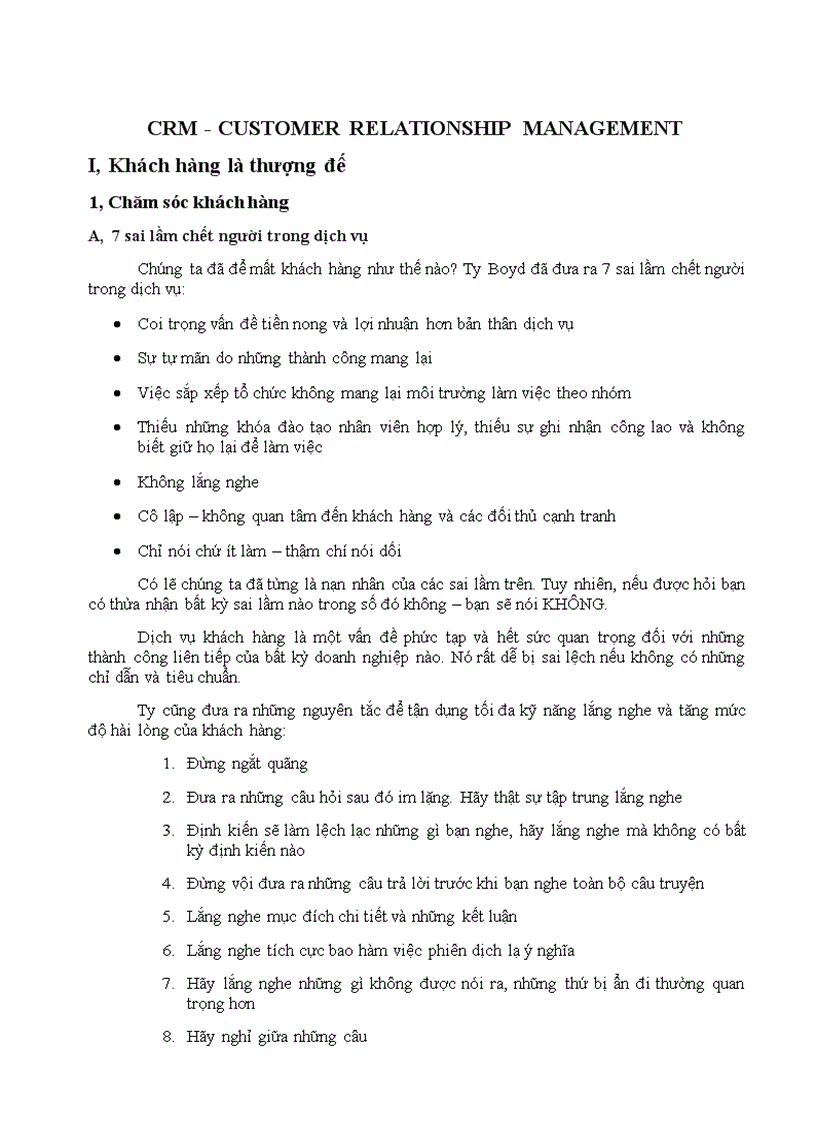 image for page CRM Customer Relationship Management