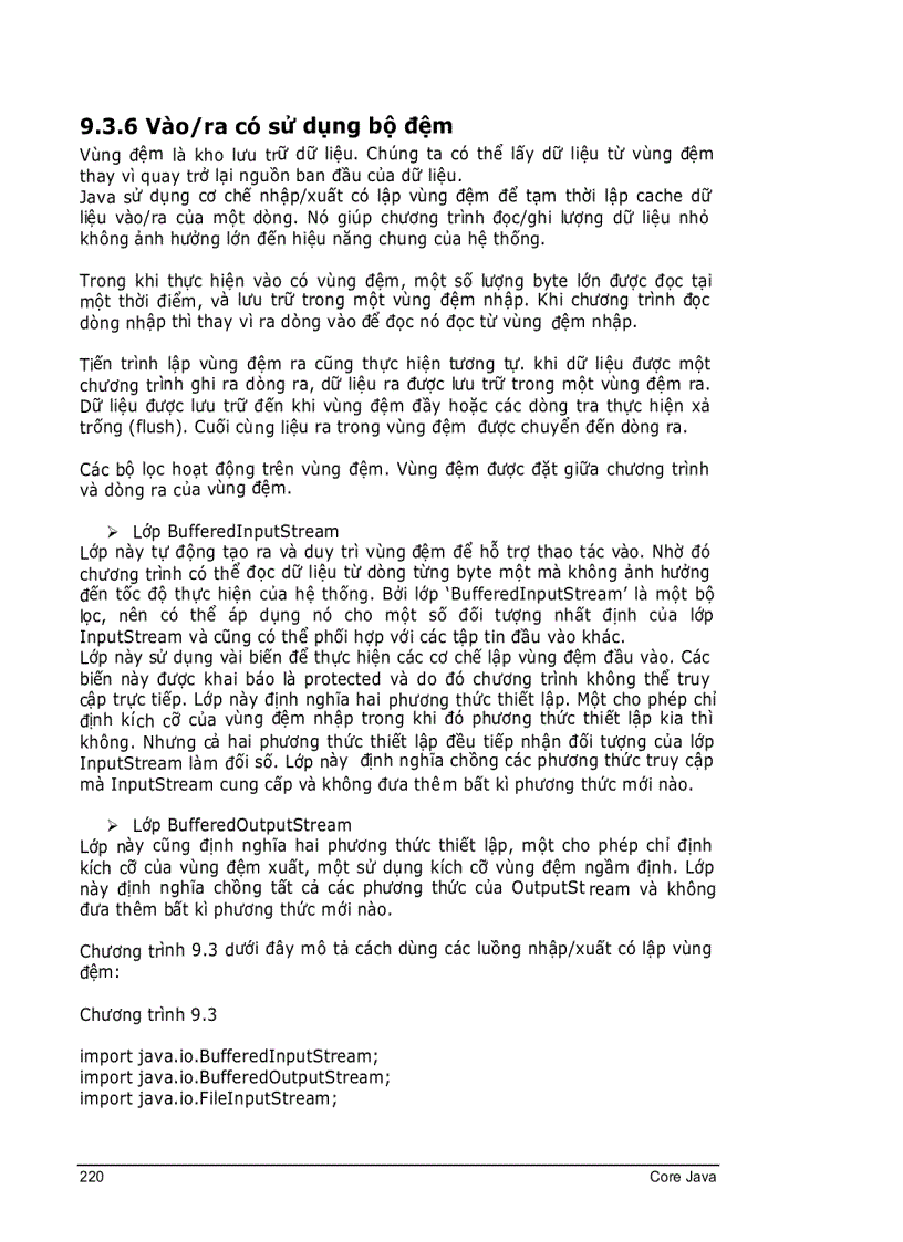 image for page CoreJava Chương 9 Dòng vào ra I O
