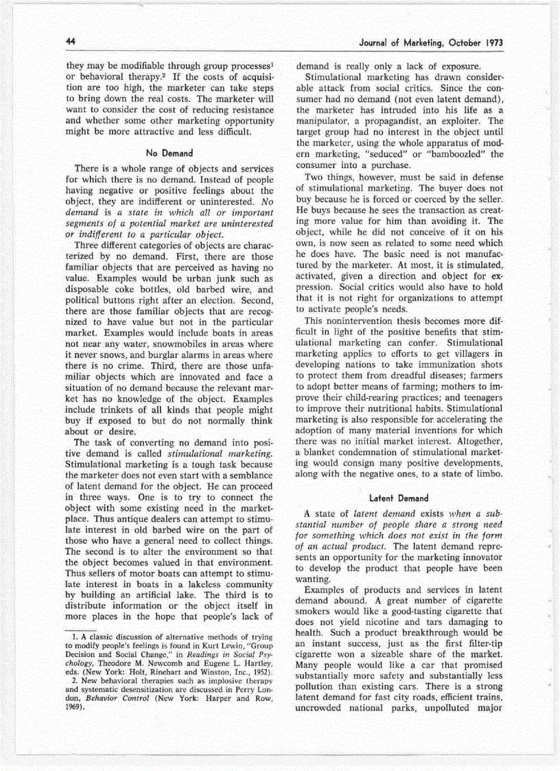 image for page The Major Task of Marketing Management Philip Kotler