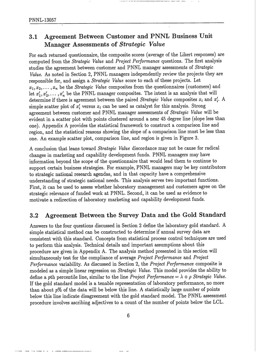 image for page Customer Satisfaction Assessment at the Pacific Northwest National Laboratory 1