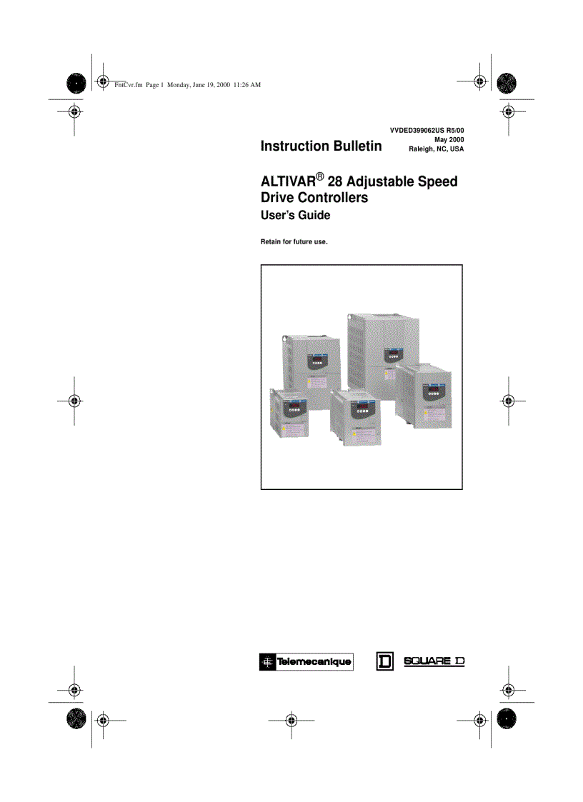 image for page Telemecanique Altivar 28 Manual