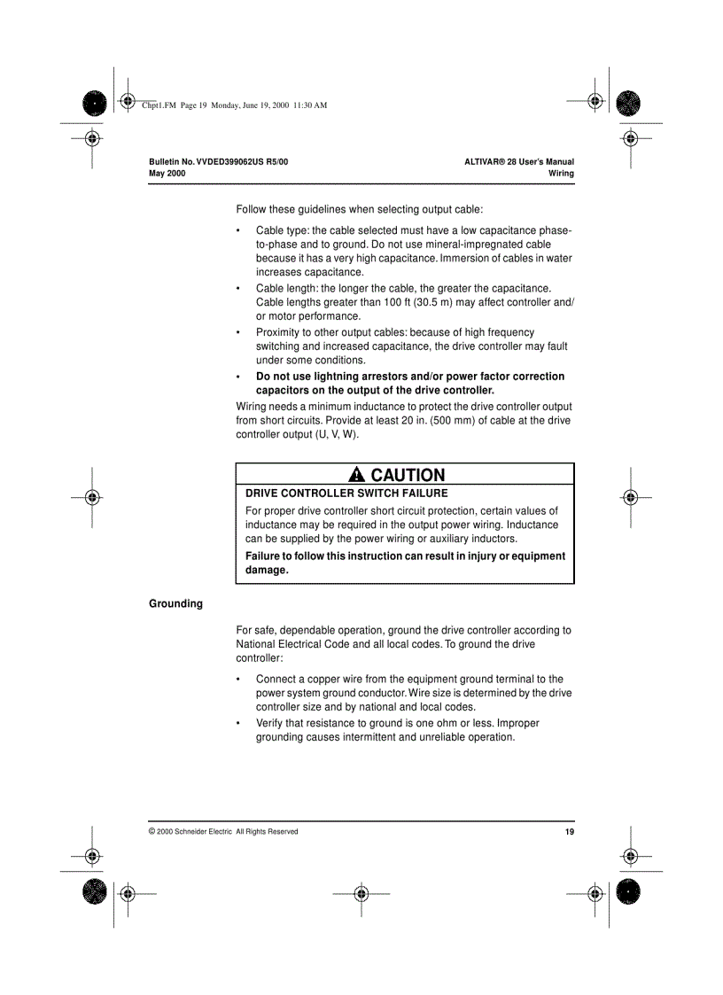 image for page Telemecanique Altivar 28 Manual