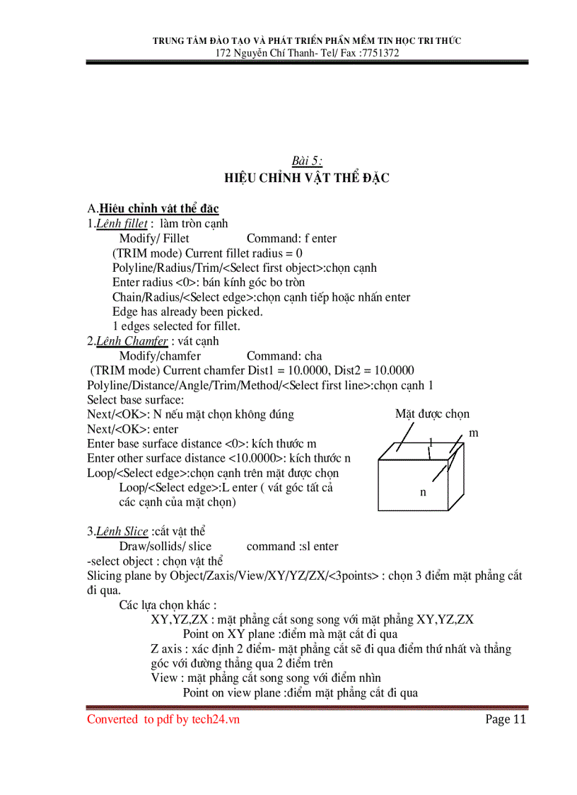 image for page Giáo trình AutoCad 3D