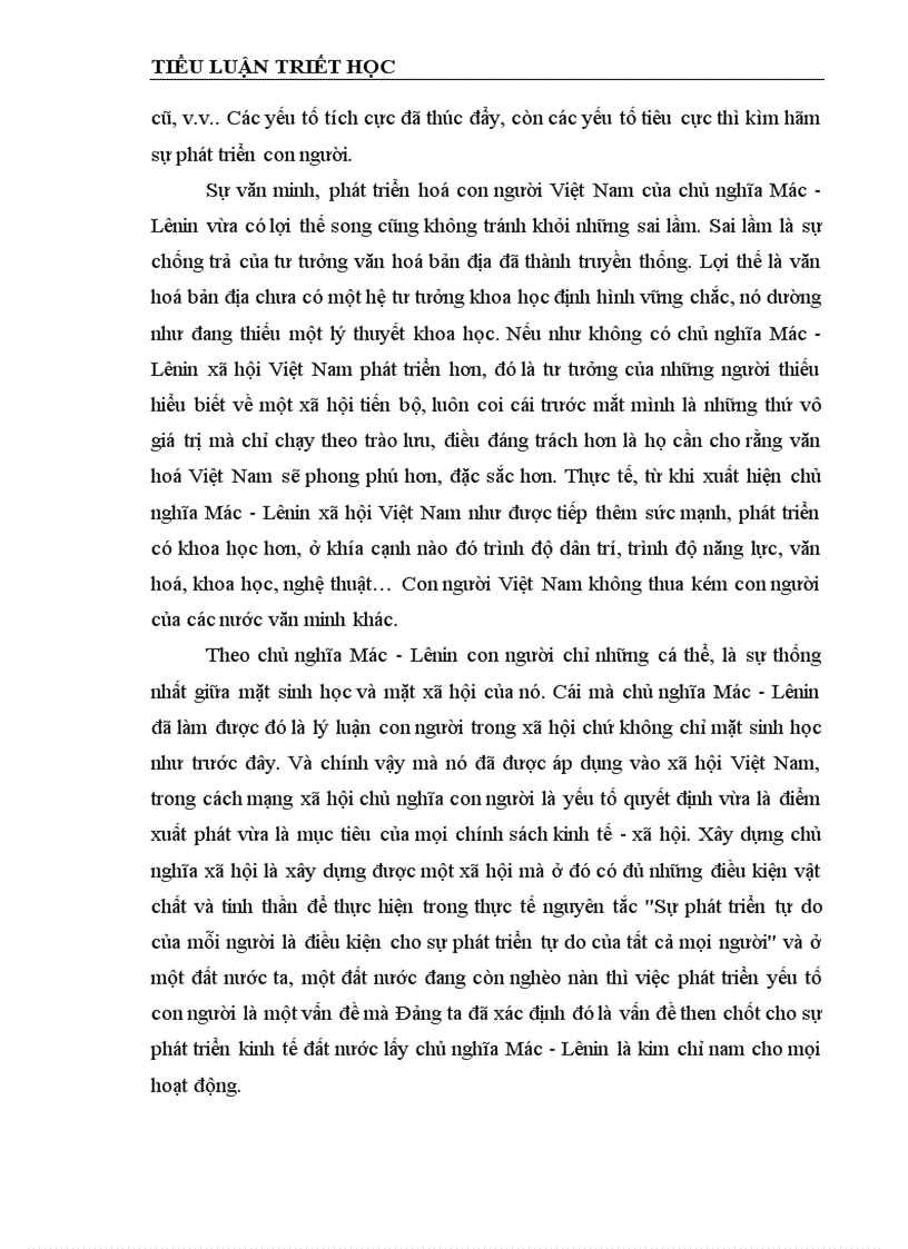 image for page Quan điểm của chủ nghĩa Mác về con người