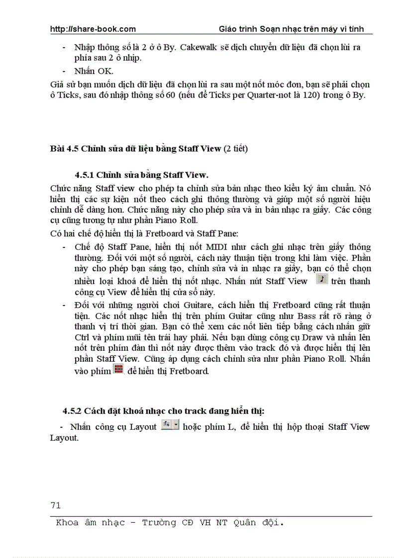 image for page Giáo trình Soạn nhạc trên máy vi tính
