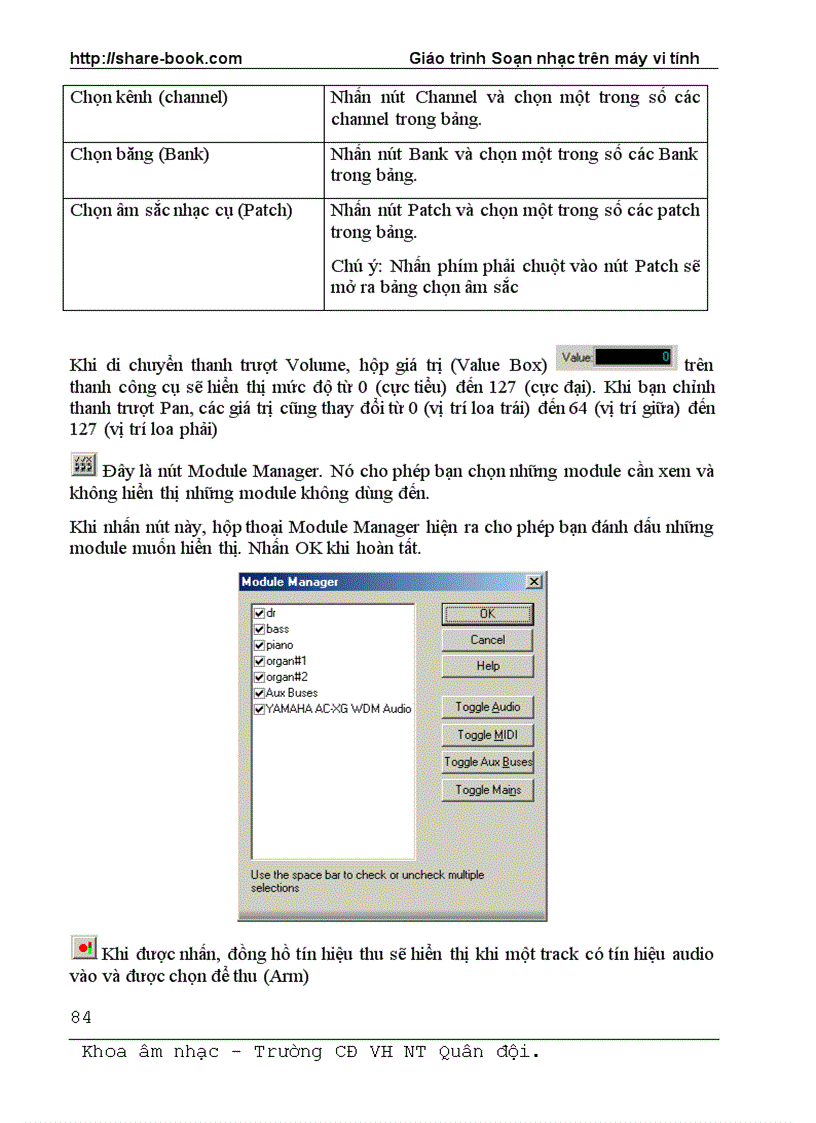 image for page Giáo trình Soạn nhạc trên máy vi tính