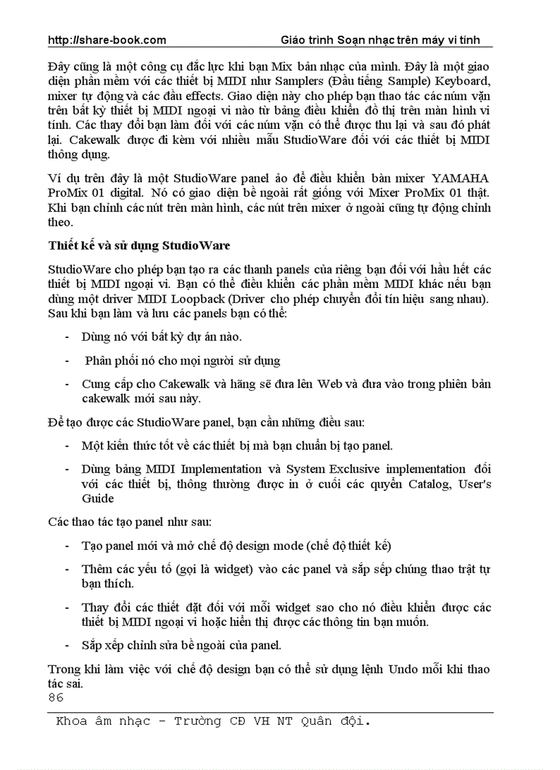 image for page Giáo trình Soạn nhạc trên máy vi tính