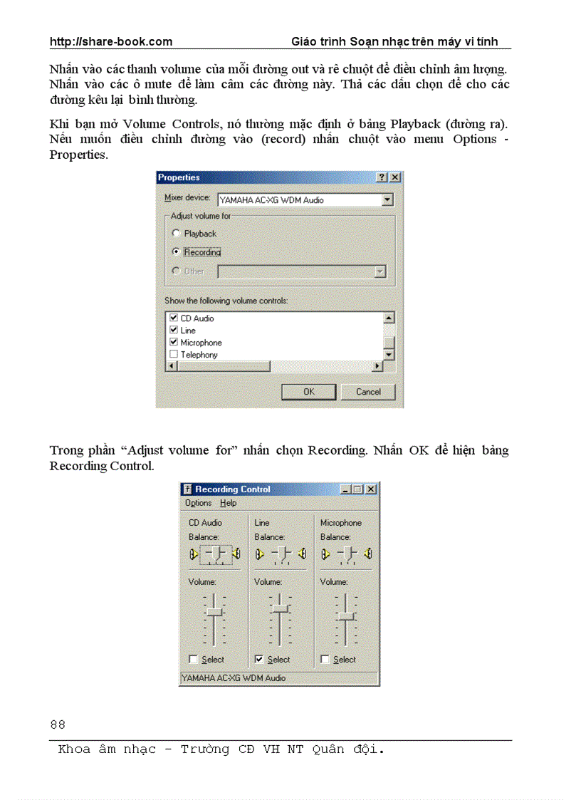 image for page Giáo trình Soạn nhạc trên máy vi tính