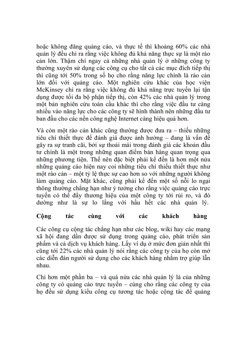 image for page Các công ty đang tiếp thị trực tuyến như thế nào Một nghiên cứu toàn cầu của học viện McKinsey