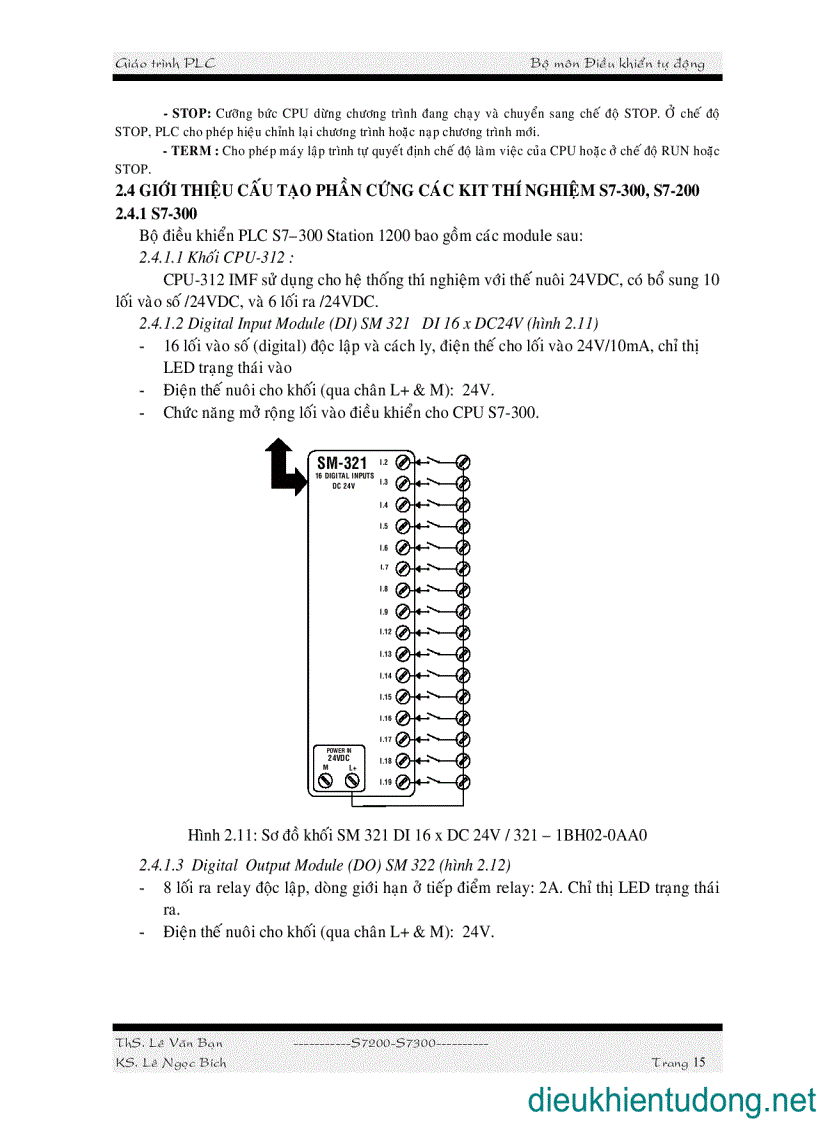 image for page Giáo trình PLC