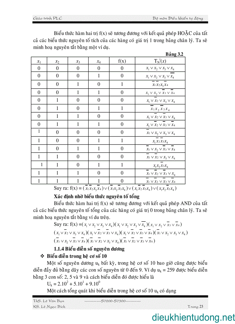 image for page Giáo trình PLC