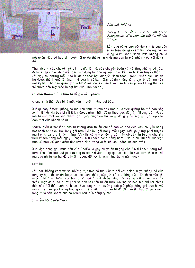 image for page Bao bì không đơn thuần chỉ để gói sản phẩm