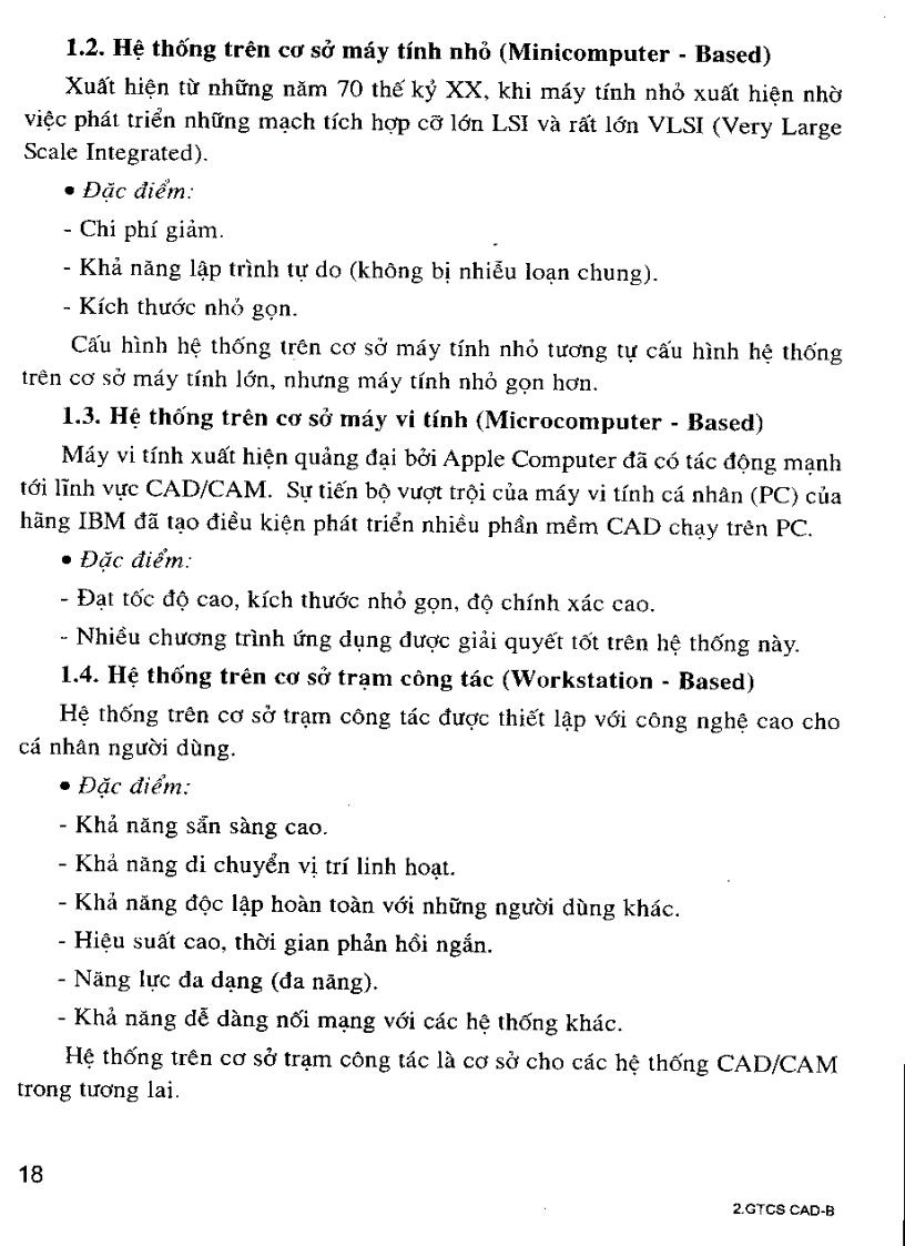 image for page Giáo trình cơ sở CAD CAM trong thiết kế và chế tạo