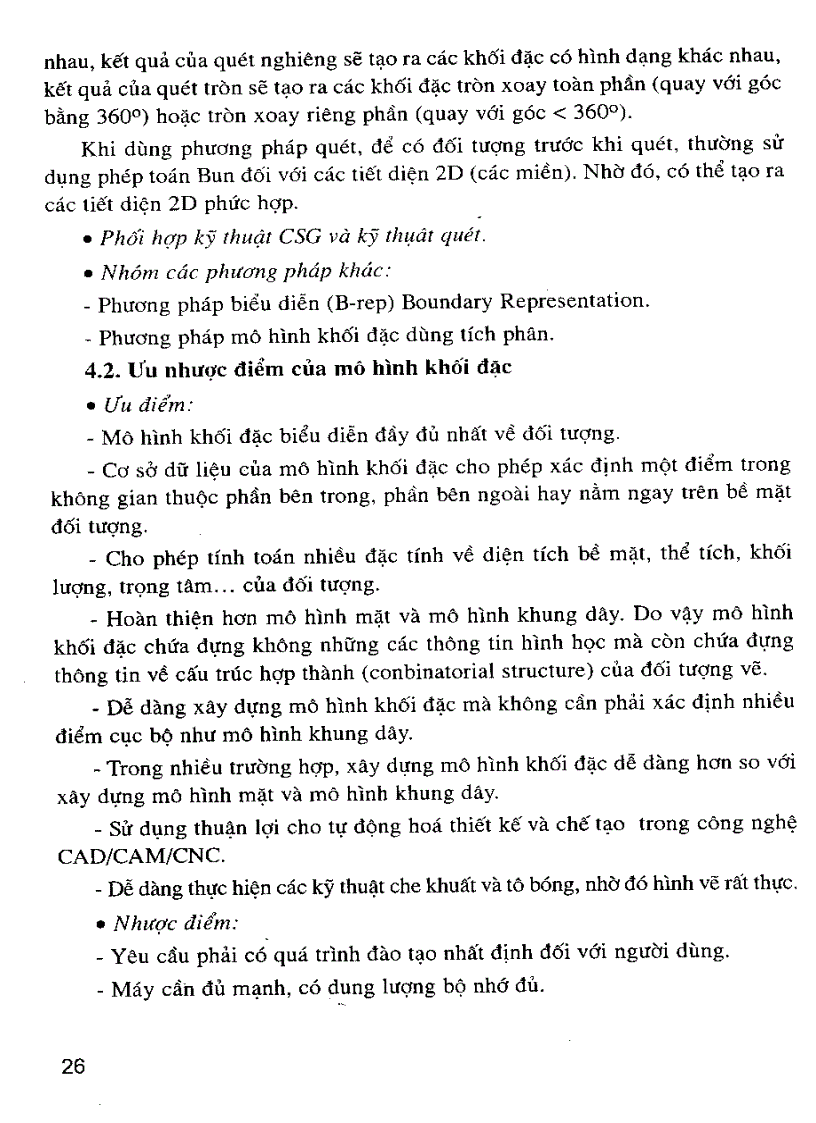 image for page Giáo trình cơ sở CAD CAM trong thiết kế và chế tạo