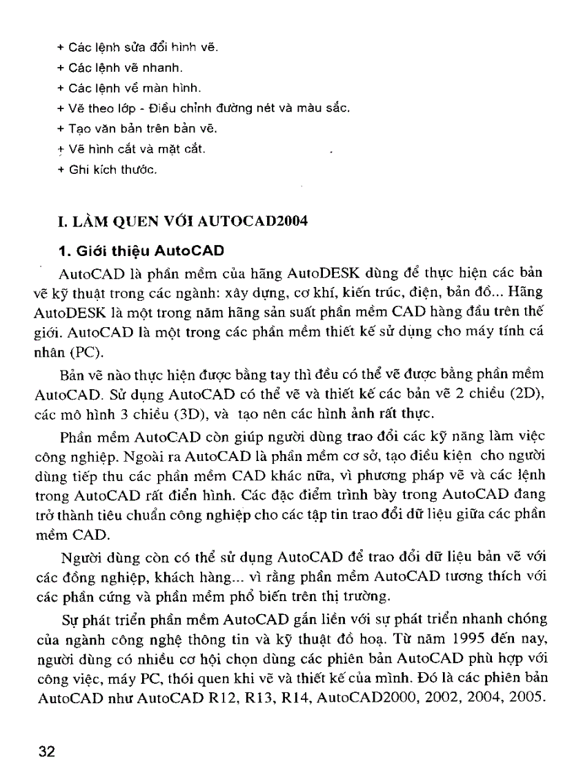 image for page Giáo trình cơ sở CAD CAM trong thiết kế và chế tạo