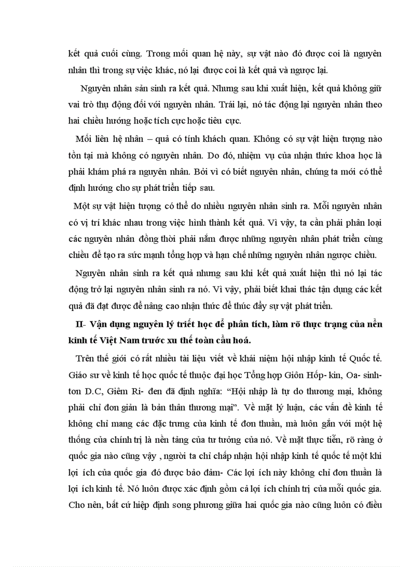 image for page Quan hệ lượng chất nhân quả và thực trạng của nền Kế toán Việt Nam trước xu thế toàn cầu hoá