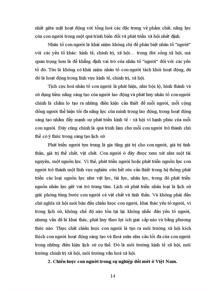image for page Con người dưới góc nhìn của triết học và vấn đề con người trong quá trình đổi mới hiện nay 1