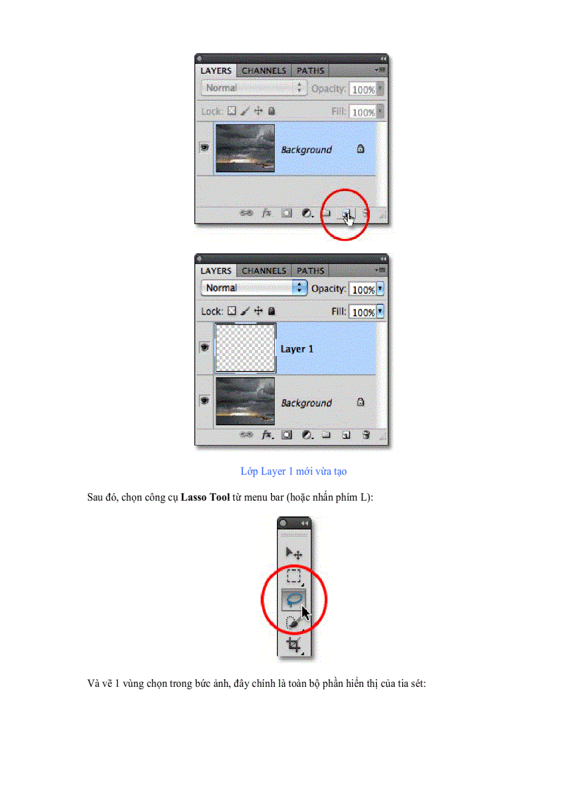 image for page Tạo hiệu ứng tia sét hoặc sấm chớp bằng Photoshop