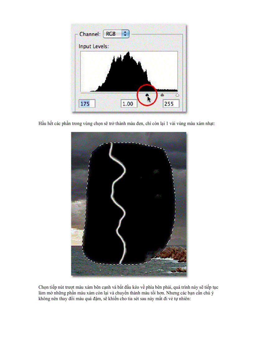 image for page Tạo hiệu ứng tia sét hoặc sấm chớp bằng Photoshop