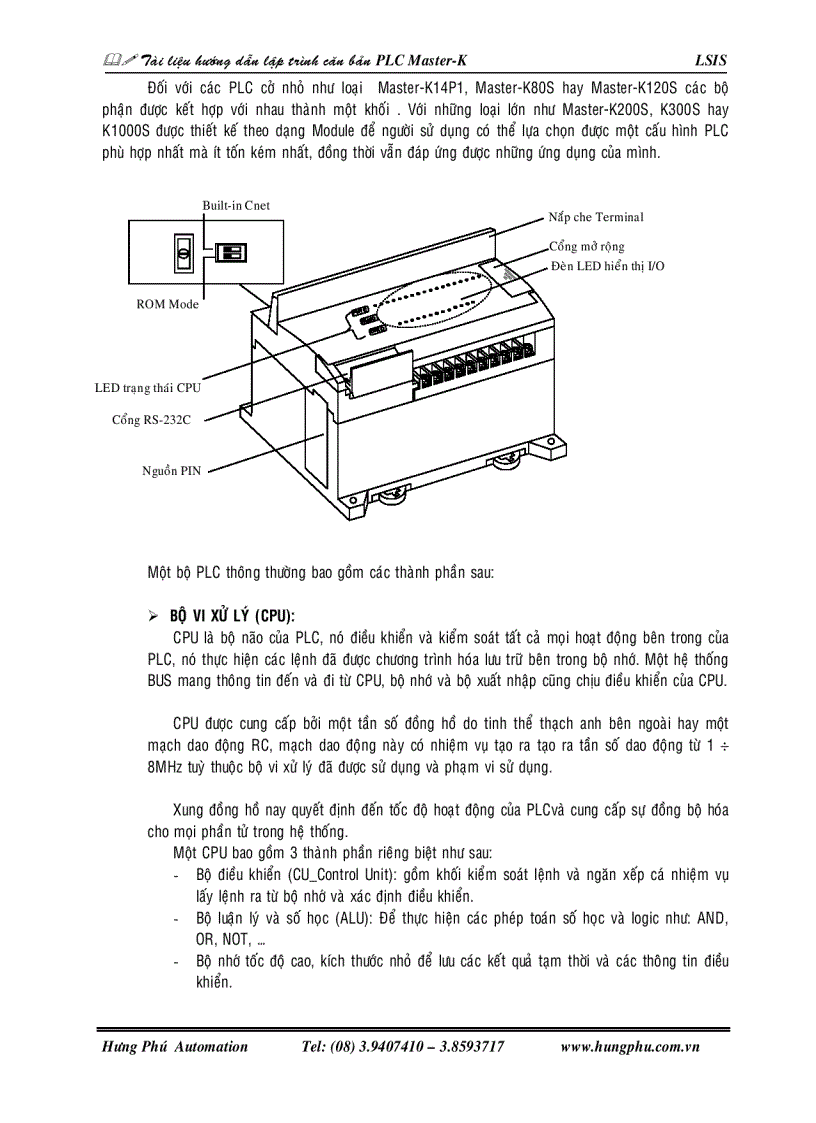 image for page Tài liệu hướng dẫn lập trình căn bản PLC MASTER K