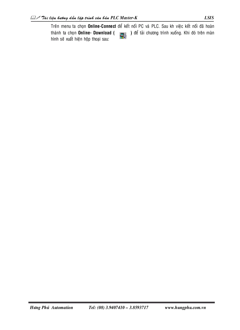 image for page Tài liệu hướng dẫn lập trình căn bản PLC MASTER K