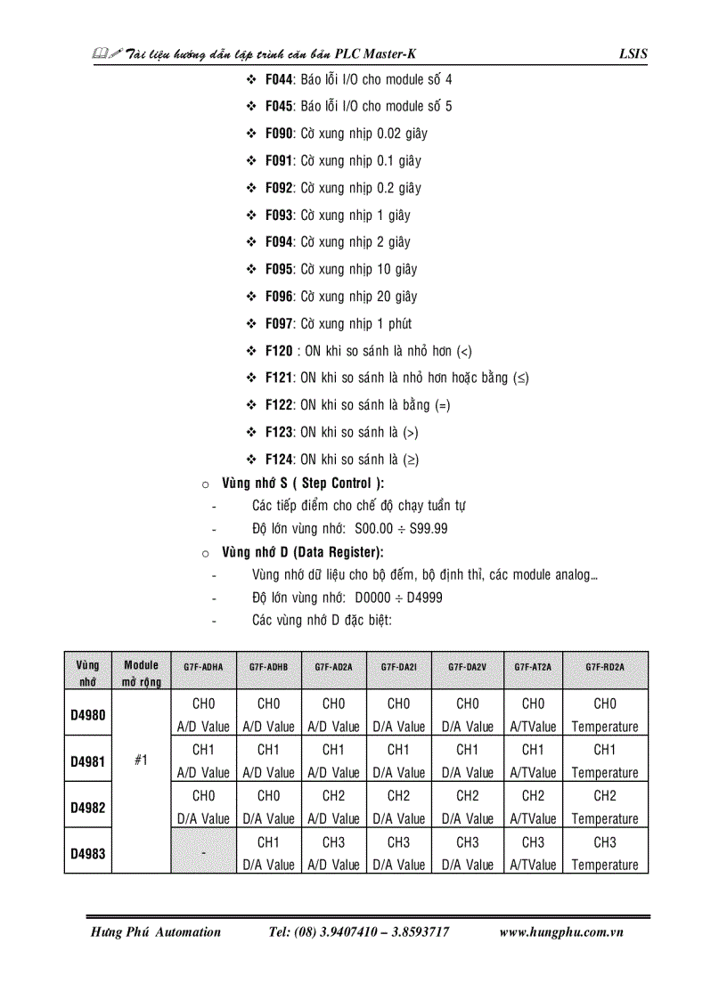 image for page Tài liệu hướng dẫn lập trình căn bản PLC MASTER K