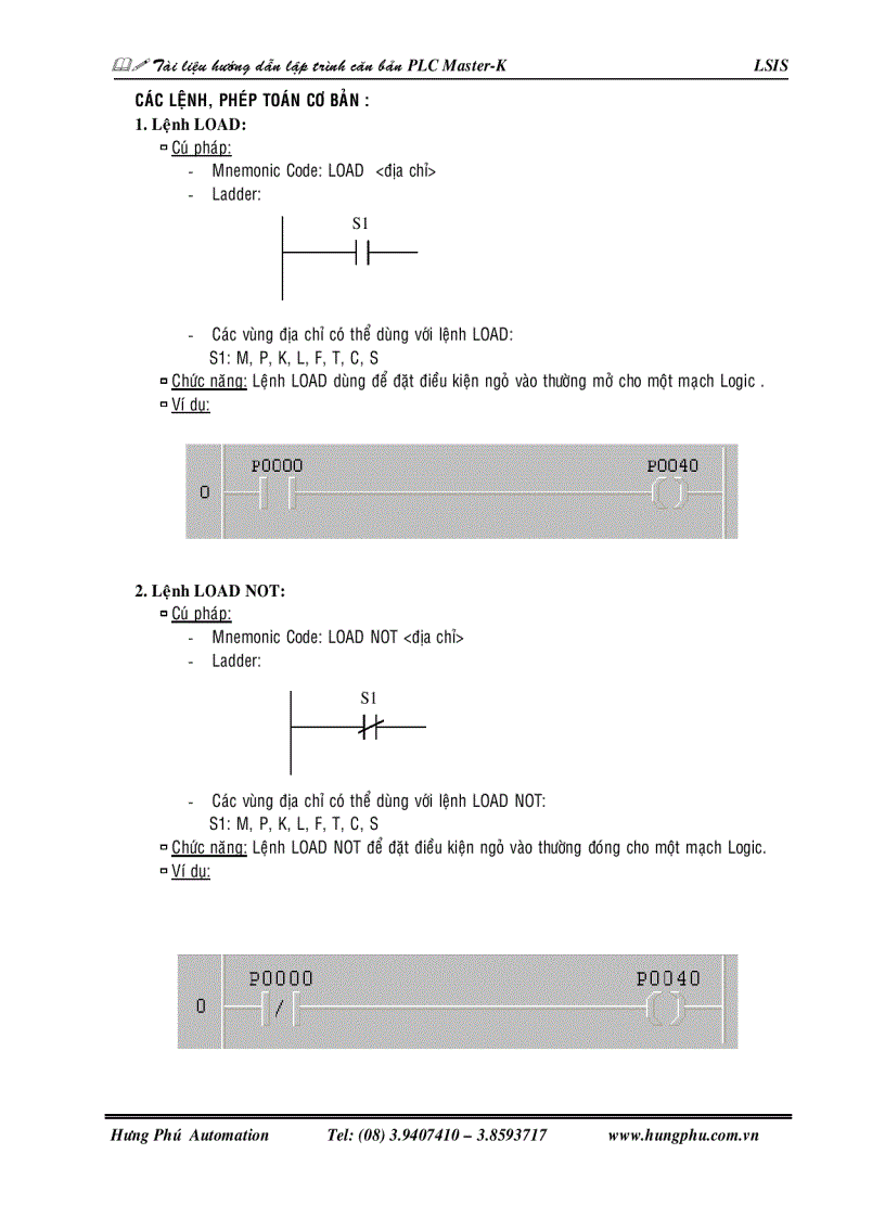 image for page Tài liệu hướng dẫn lập trình căn bản PLC MASTER K
