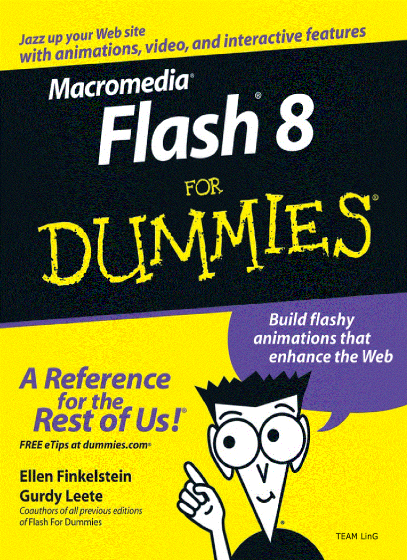 image for page Macromedia Flash 8 for Dummies
