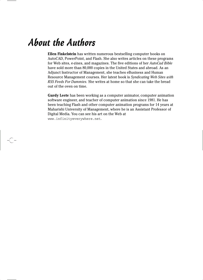 image for page Macromedia Flash 8 for Dummies