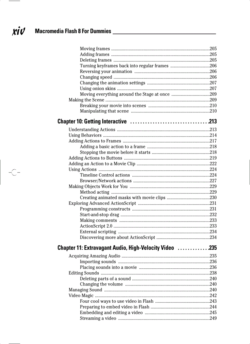 image for page Macromedia Flash 8 for Dummies
