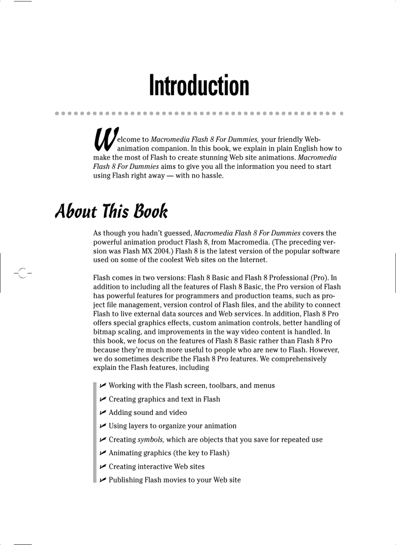 image for page Macromedia Flash 8 for Dummies