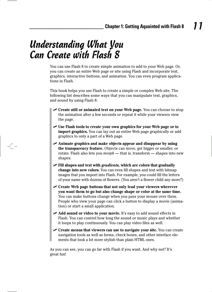 image for page Macromedia Flash 8 for Dummies