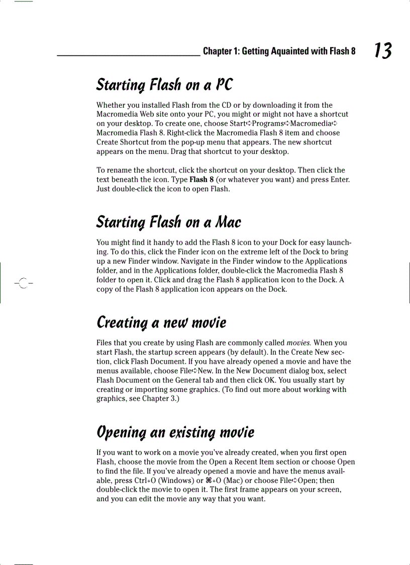 image for page Macromedia Flash 8 for Dummies