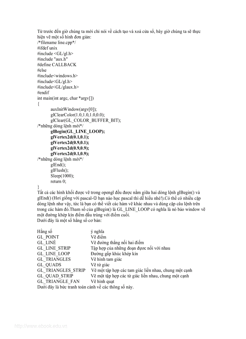 image for page Lập trình Opengl với thư viện AUX