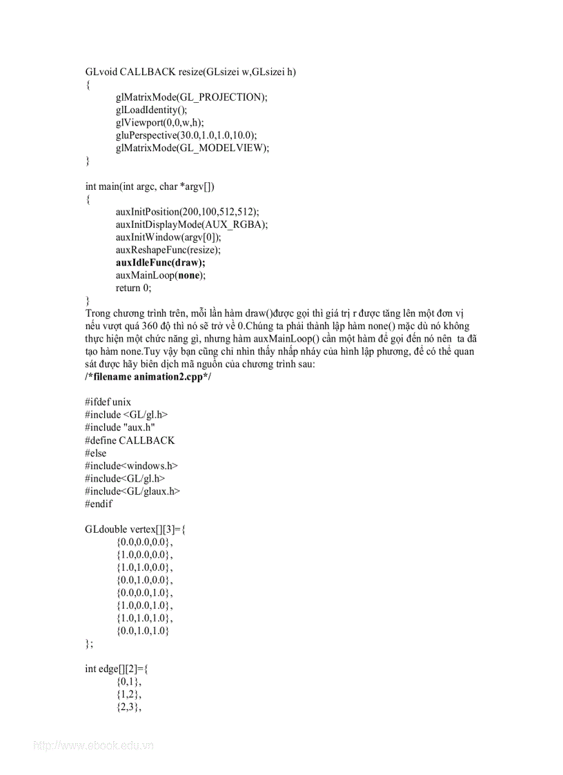 image for page Lập trình Opengl với thư viện AUX