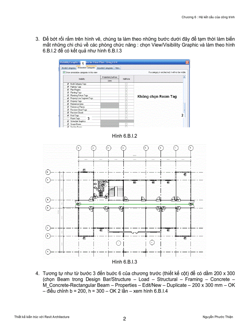 image for page Hệ kết cấu của công trình