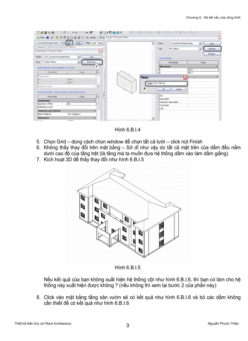 image for page Hệ kết cấu của công trình