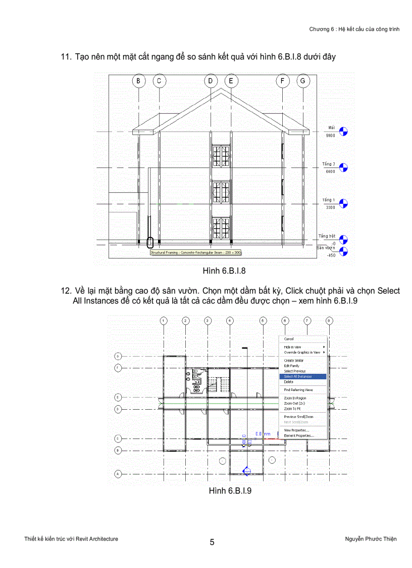image for page Hệ kết cấu của công trình