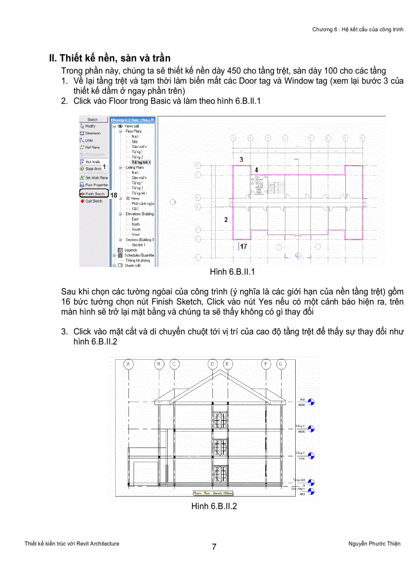 image for page Hệ kết cấu của công trình