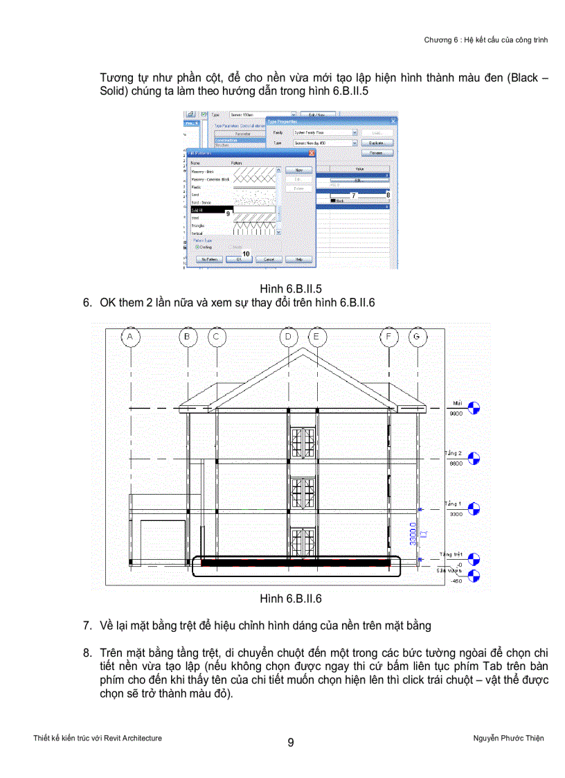 image for page Hệ kết cấu của công trình