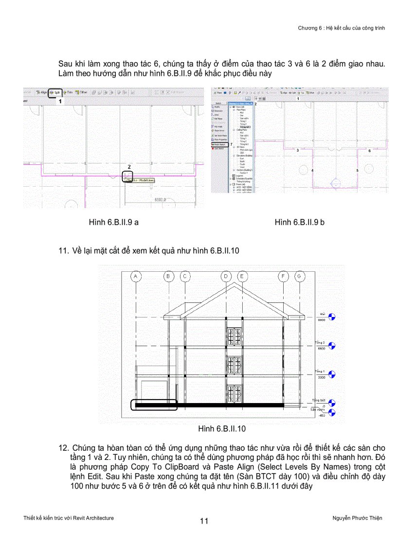 image for page Hệ kết cấu của công trình