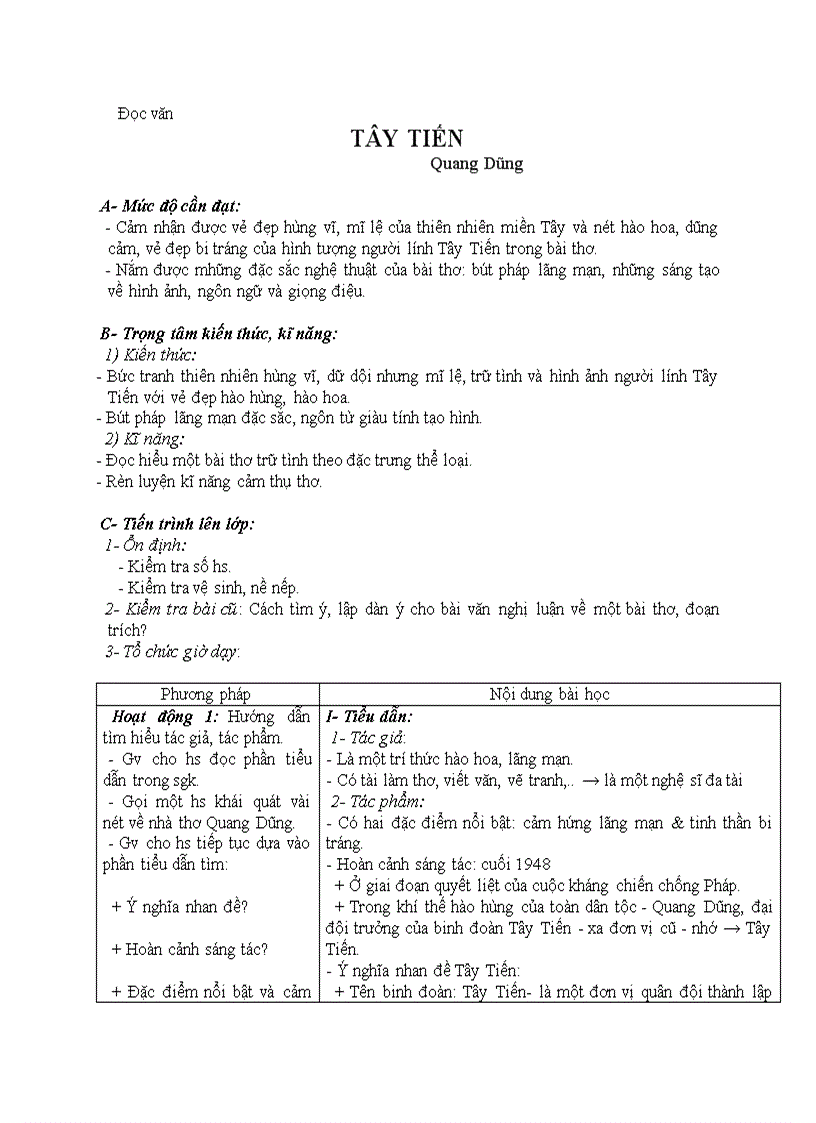 image for page Đọc văn TÂY TIẾN