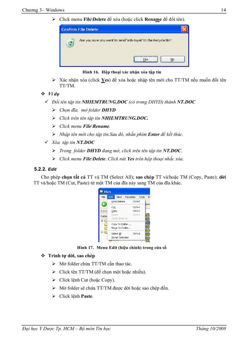 image for page Giáo trình tin học A Chương 3 Window