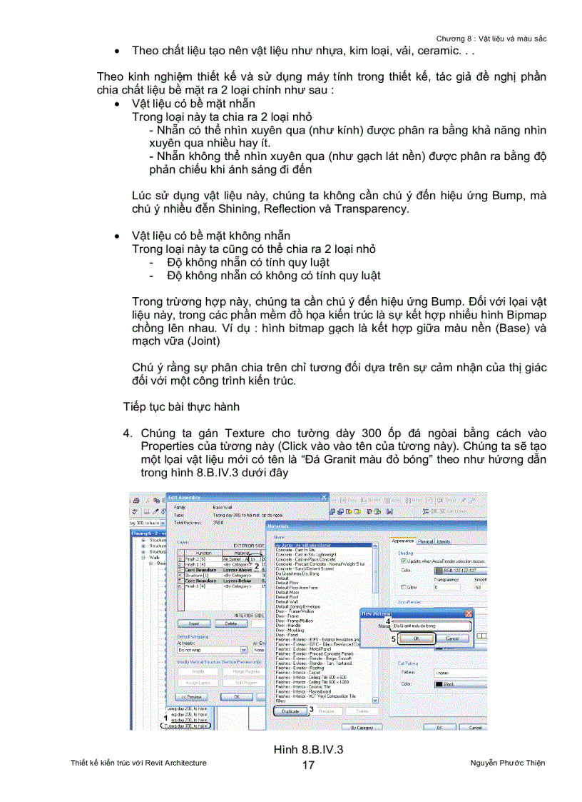 image for page Vật liệu và màu sắc